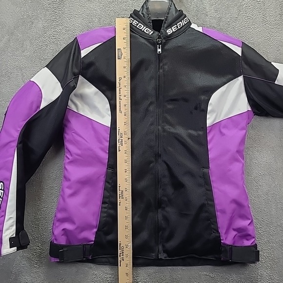 Sedici #16 Armoured  Motorcycle Jacket Women's Size L‎ with removable lining - Picture 8 of 9